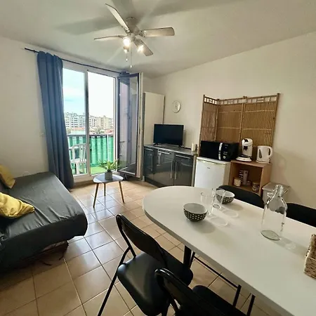 Cr140-d35appartement Vue Lagune Sud- En Roussillon Apartment