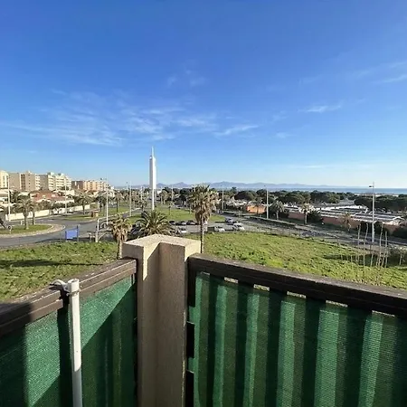 Cr140-D35Appartement Vue Lagune Plage Sud- Canet En Roussillon